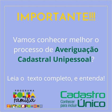 Ol Voc J Ouviu Falar Sobre A Averigua O Cadastral Unipessoal