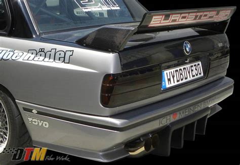 Bmw 3 Series Dtm Fiberwerkz M3 Gtr Style Rear Bumper E30 M3 Gtr S