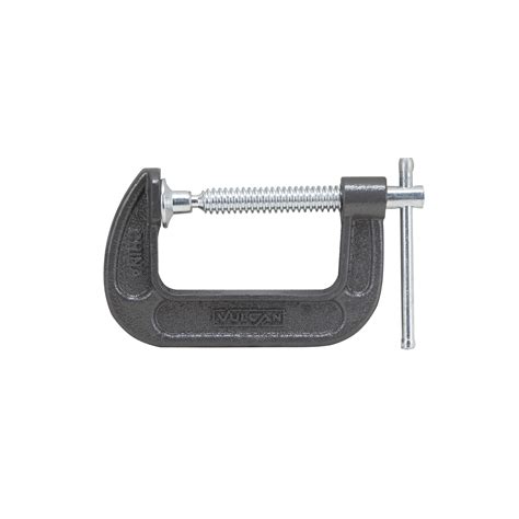 Vulcan Jl27362 C Clamp 3 In Max Opening Size 1 34 In D Throat Steel