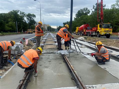 Jak Post Puj Prace Na Budowie Tramwaju Na Kasprzaka Tramwaj Na