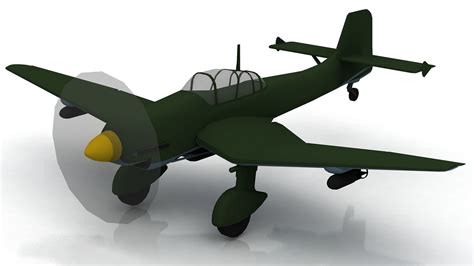 3D Junkers Ju 87 Stuka 3D model | CGTrader