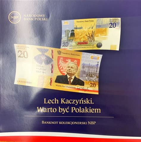 Banknot Kolekcjonerski Z Lech Kaczy Ski Nbp Gorz W Wielkopolski