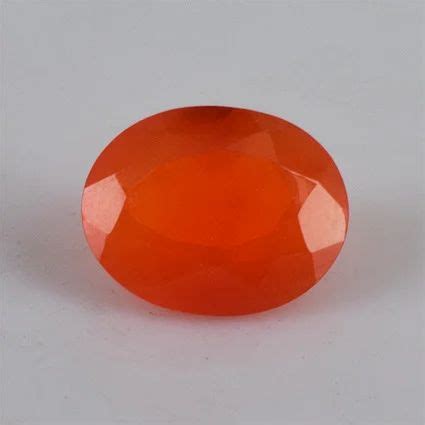 Aaa Orange Carnelian Oval Faceted Good Quality At Rs Piece S