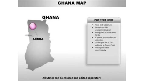 Ghana Powerpoint Maps Powerpoint Templates Slides And Graphics