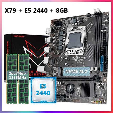 Machinist X Lga Motherboard With Intel Xeon E Cpu Gb Pcs