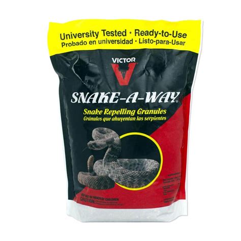 Victor Snake A Way 4 Lbs Snake Repellent Granules Vp364b The Home Depot