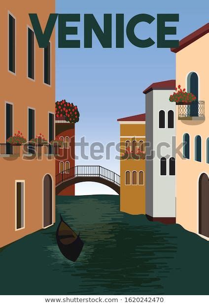 An Illustration Of Venice Italy