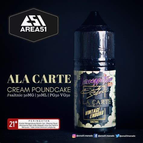 Area Katamso Ala Carte Le Salt Cream Poundcake Ml