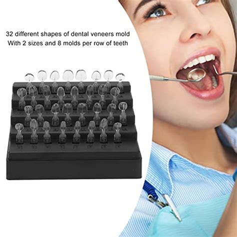 Composite Resin Denture Teeth Mould 32pcs High Temperature Resistance