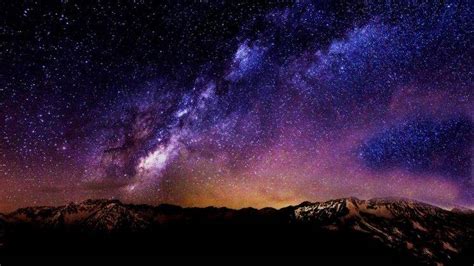 stars, Night, Landscape, Starry Night, Mountain, Long Exposure, Galaxy, Shooting Stars, Comet ...