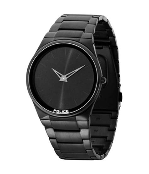 Police Black Dial Men S Watch Pl Jrsb Mj Buy Police Black Dial