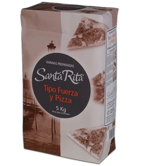 Harina De Trigo Media Fuerza Pizza Santa Rita Harinas