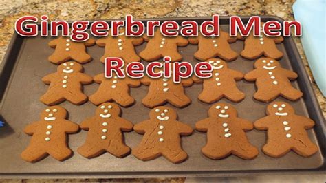 Gingerbread Men Recipe So Good Youtube