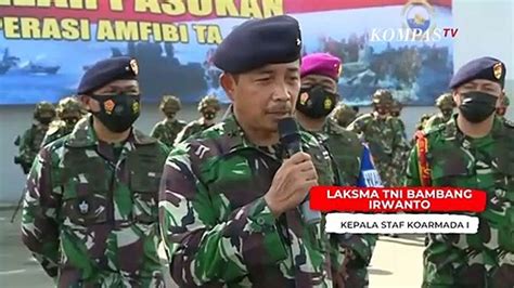 Apel Gelar Pasukan Persiapan Latihan Operasi Amfibi Tni Al Video