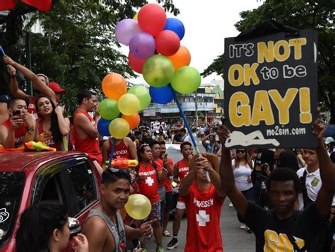 Thousands Of Manila Pride Marchers Demand Equal Rights As The Philippines Reviews Gay Marriage