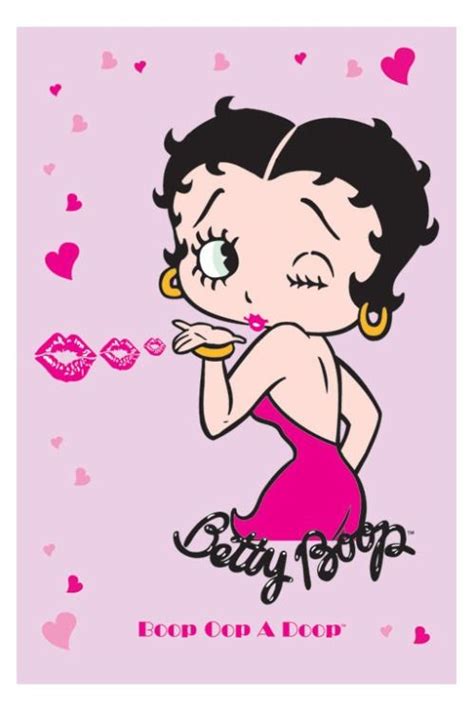 Betty Boop Wishes You A Happy Valentines Day Betty Boop Posters