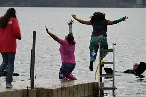 Annual Polar Plunge At The Lake Inn Raises Money For A Good Cause