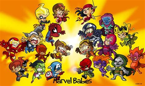 Marvel Babies On Character Design Served Baby Marvel Marvel Villains