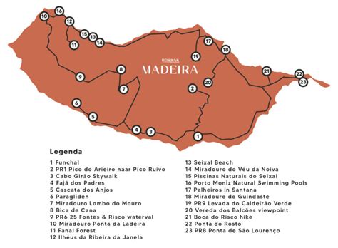 Reisroute Rondreis Langs De Mooiste Plekken Van Madeira REISJUNK