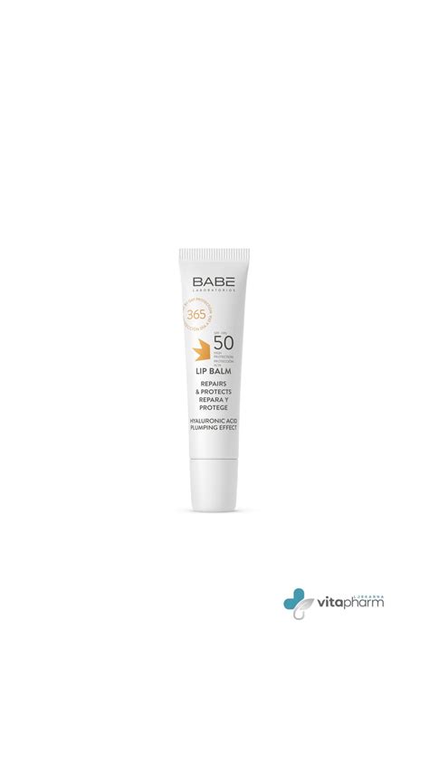 Laboratorios Babe Sun Lip Balm Repair Spf Ml Mojaljekarna
