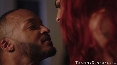 Kinky Redhead Tranny Rubi Maxim Rides BBC Hardcore And Bare AShemaletube