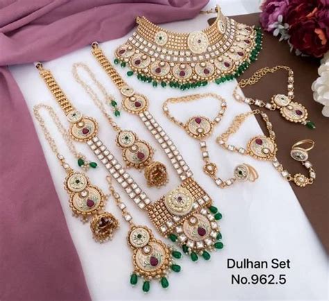 Golden Brass Dulhan Set At Rs 11099 Set In Surat ID 2854275930062