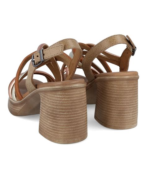 Sandalias Con Plataforma Porronet 3051 Para Mujer