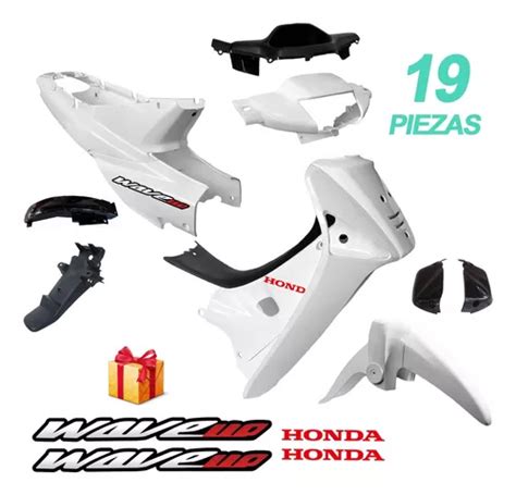 Kit Plasticos Honda Wave Nf Cachas Carenados Calcos Regalo En Venta