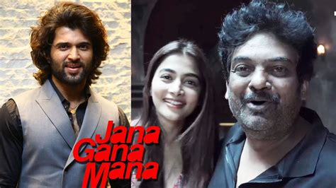 Vijay Devarakonda S New Movie JGM Glimpse Puri Jagannadh Pooja Hegde