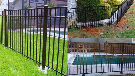 Different Styles And Designs Of Aluminum Fences In Pinehurst