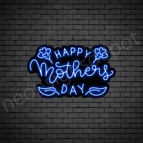 Happy Mothers Day V23 Neon Sign Neon Signs Depot