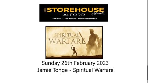 The Storehouse Church Alford Preach On Th February By Jamie