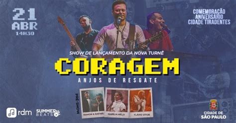 Show de Lançamento Turnê Coragem Anjos de Resgate Aniversário