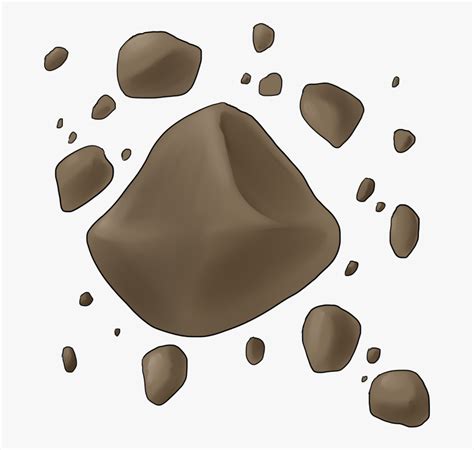 Clipart Rock Space Rock Clipart Asteroid Belt Png Transparent Png