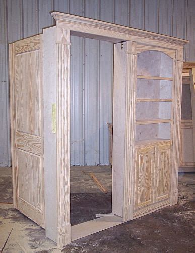 An Unfinished Closet Is Shown In The Process Of Being Built