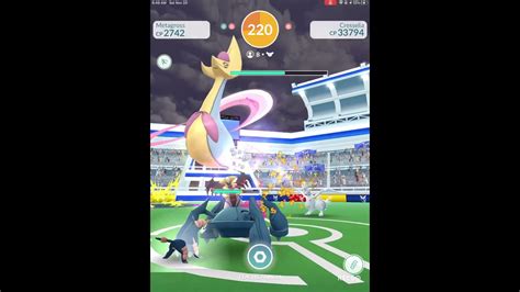 Cresselia raid in Pokémon Go i didnt catch the Cresselia YouTube