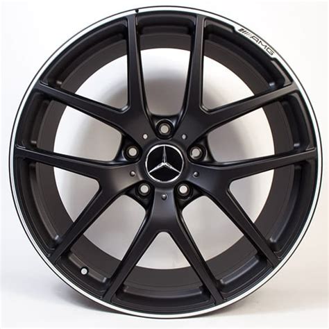 Amg Inch Rim Set Edition Black Matt G Class W Original