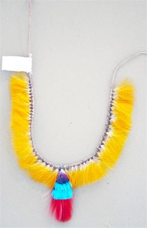 Necklace Arte Plumaria Arte Africana