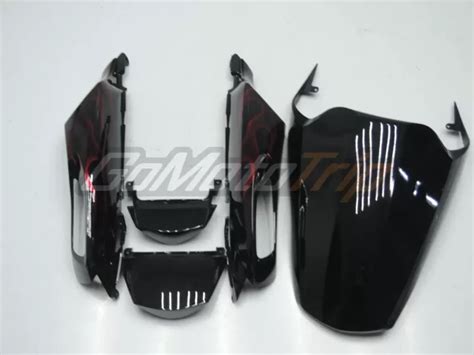 Best Zx R Black Red Flame Fairing Gomototrip