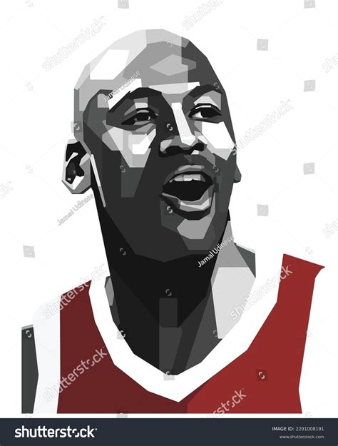 Michael Jordan Famous Portrait