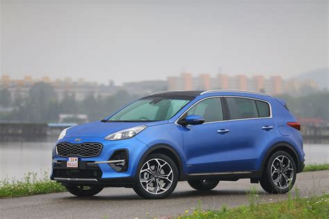 Picture Kia 2018 Sportage Gt Line S Light Blue Automobile