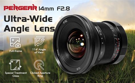 Pergear Mm F Manuelles Ultra Weitwinkel Objektiv Mit