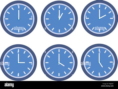 Ten Oclock Stock Vector Images Alamy