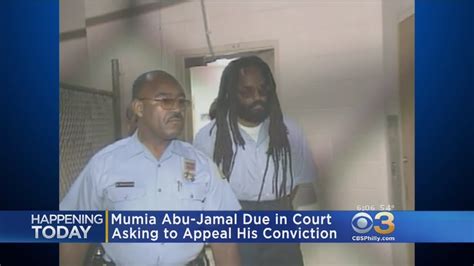 Convicted Cop Killer Mumia Abu Jamal Returns To Court To Appeal His Conviction Youtube