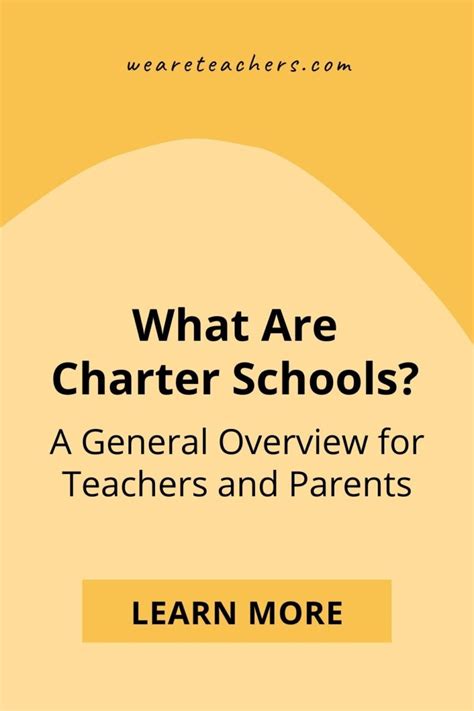 What Are Charter Schools? An Overview for Teachers and Parents