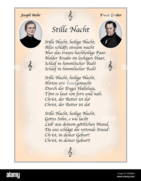 Stille Nacht Text : Stille Nacht 2stimmig - Holder knabe im lockigen ...