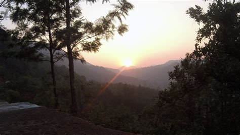 Winter Sunset In Araku Valley Youtube