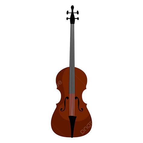 Cello Instrument Clipart Vector Cello Instrument Illustration Vector