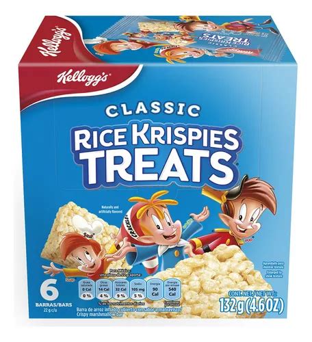 Barras De Arroz Inflado Rice Krispies Treats Sabor Meses Sin Intereses