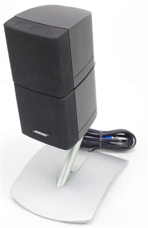 Bose Lifestyle Acoustimass Double Cube Swiveling Speaker One Only W